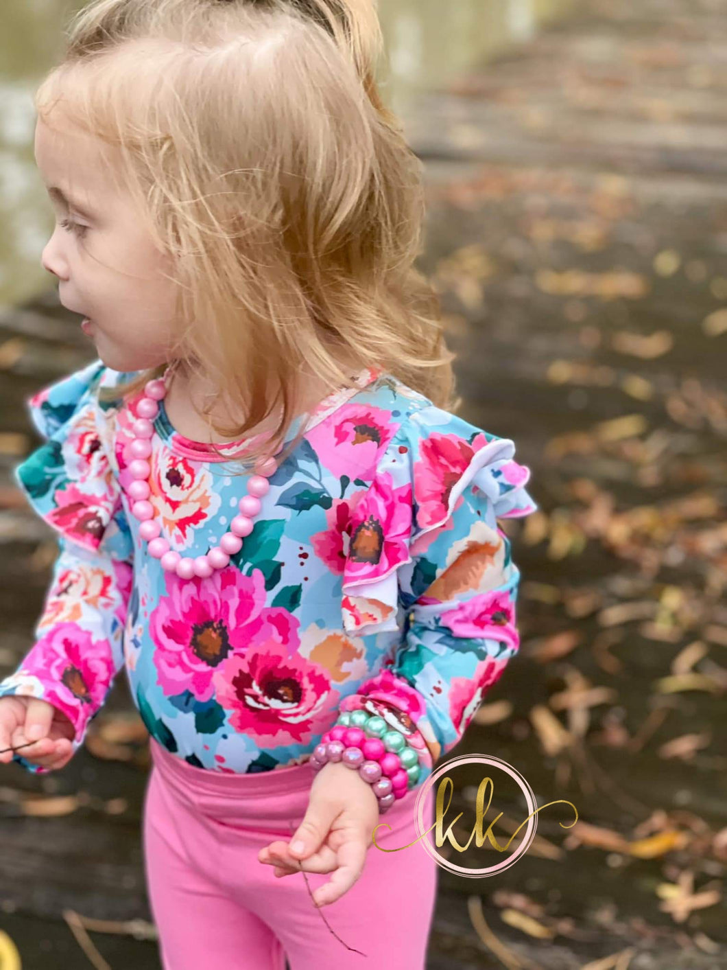 Bright Blooms Long Sleeve Leo